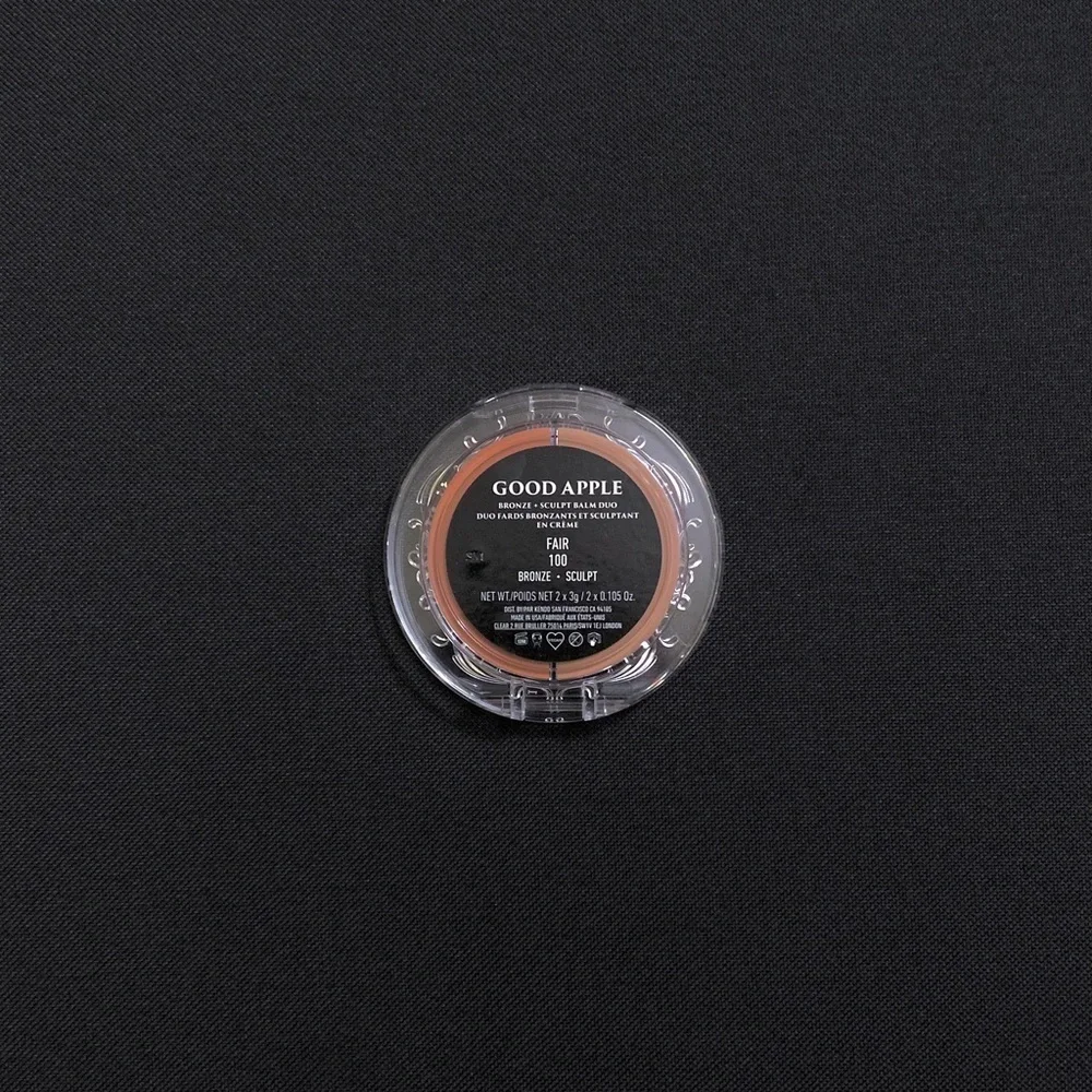 KVD BEAUTY Good Apple Bronzer Balm Duo — Light 200 — Bronze, Sculpt